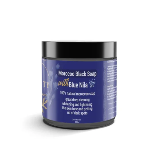 Moroccan Black Soap With Blue Nila